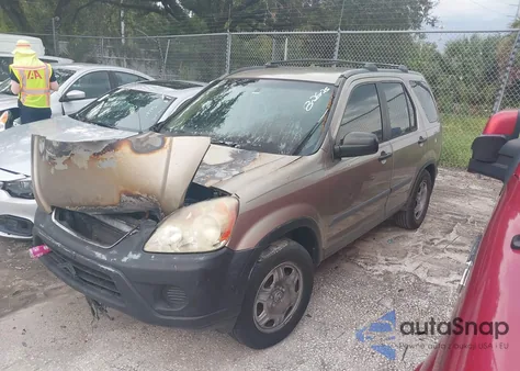 2005 Honda Cr-V Lx from USA, damaged, VIN SHSRD68515U304373